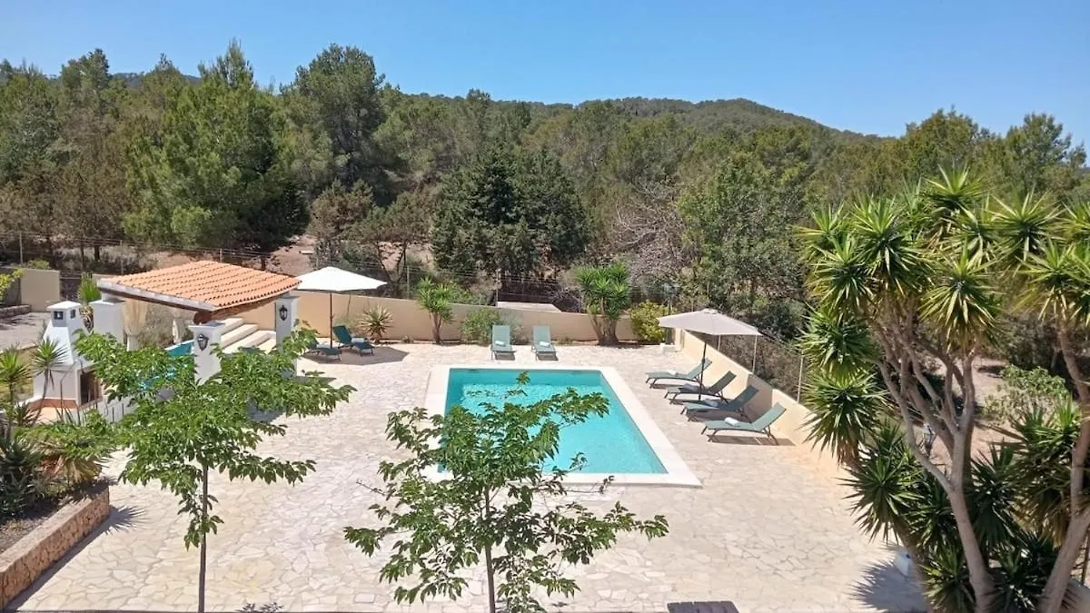 San JoséCasa Puig De Mar, Con Piscina Y Jardin'别墅 度假居